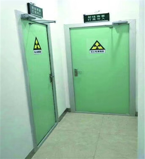 潮州厂家定制防 辐射铅门 CT室铅门 放射科射线防护施工